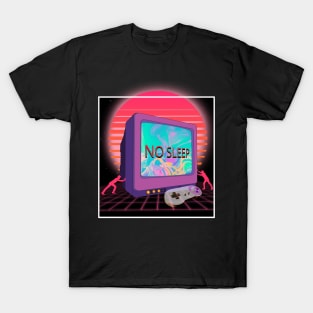 Retro Gamer No Sleep T-Shirt